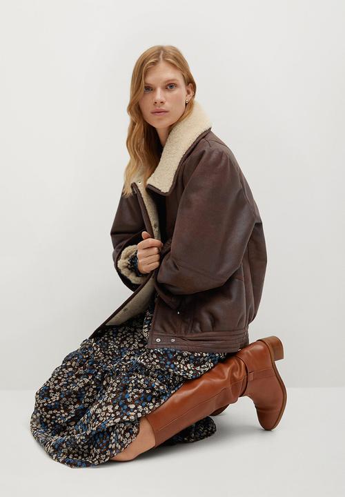 MANGO - Jacket atlanta - brown