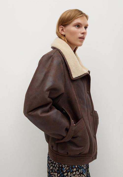 MANGO - Jacket atlanta - brown