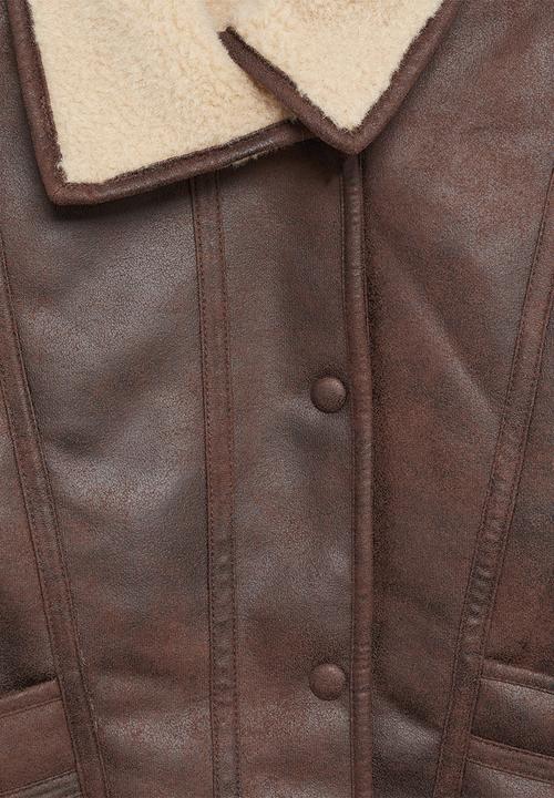 MANGO - Jacket atlanta - brown