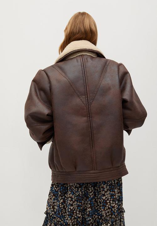 MANGO - Jacket atlanta - brown