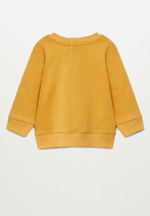 MANGO - Jefe sweatshirt - yellow