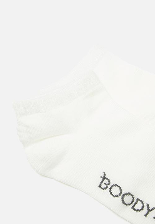 BOODY - Low cut/ sneaker socks - white