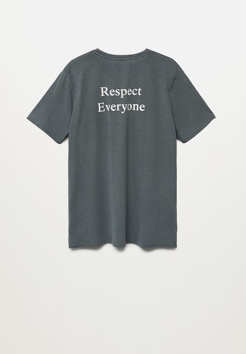 MANGO - Best short sleeve tee - grey