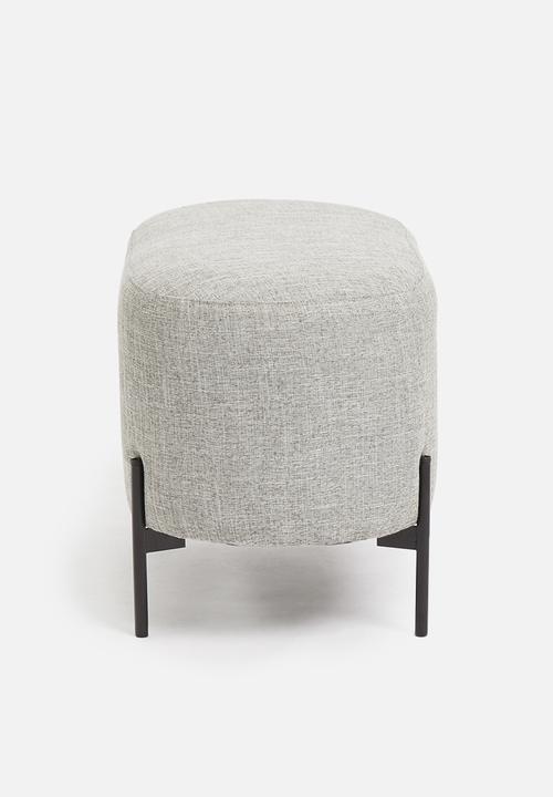 Sixth Floor - Parc ottoman - grey