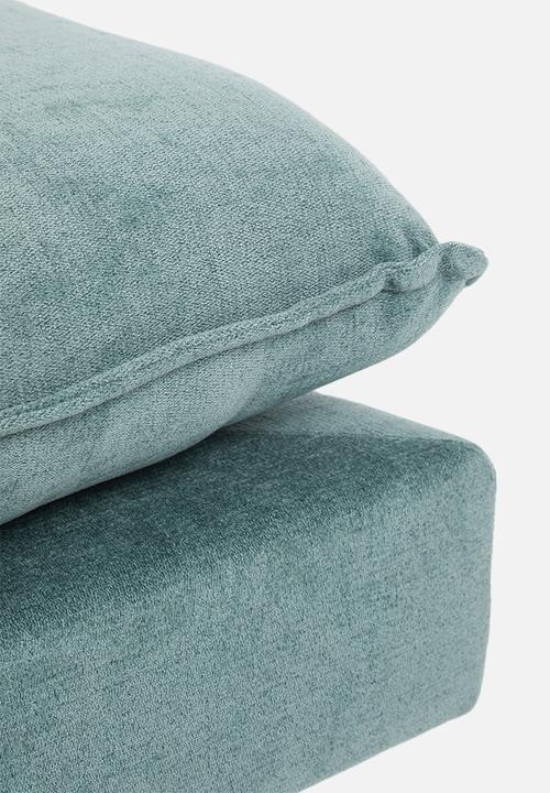 Sixth Floor - Flange ottoman - teal
