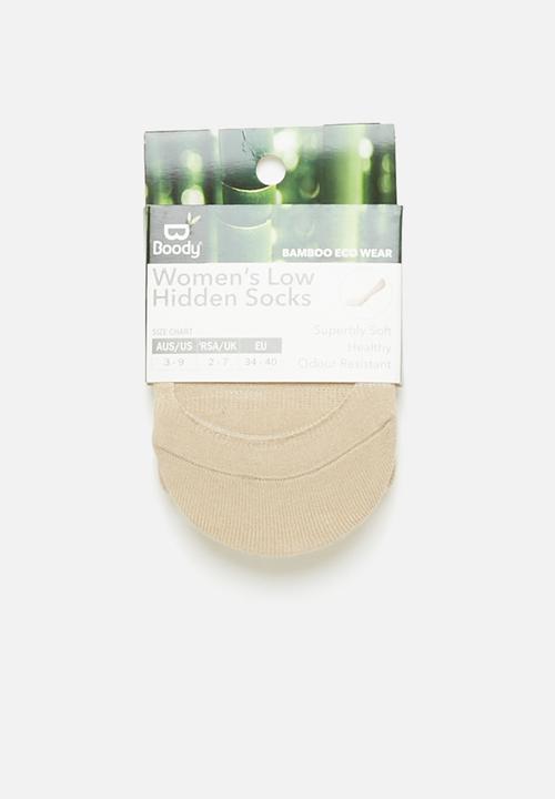 BOODY - Low hidden socks - nude
