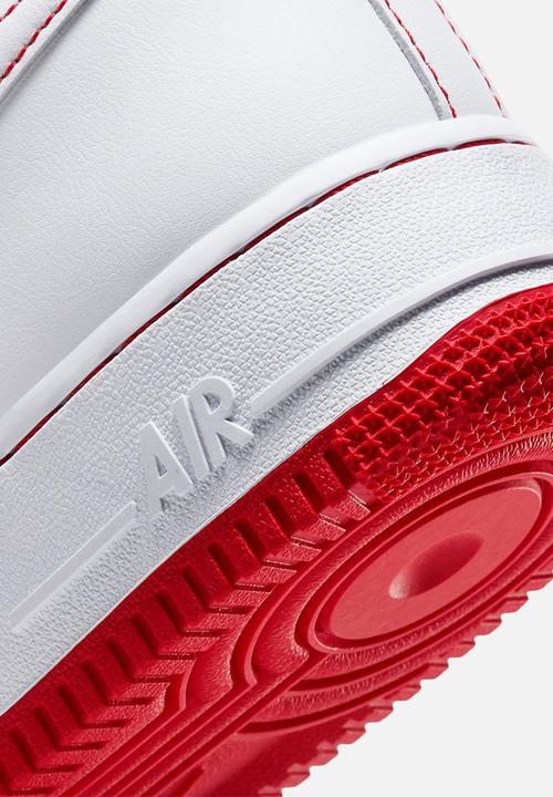 Nike - Air Force 1 '07 - white/white-university red
