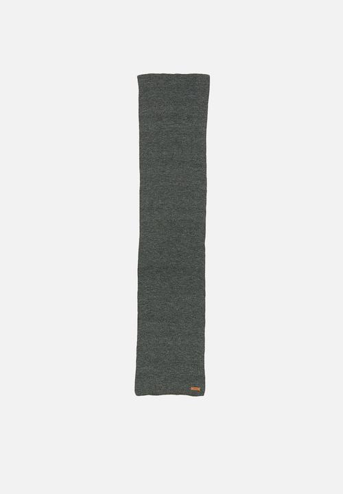 JEEP - Knitted scarf - charcoal 
