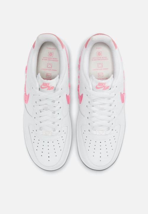 Nike - Air Force 1 '07 - white/sunset pulse-black-clear