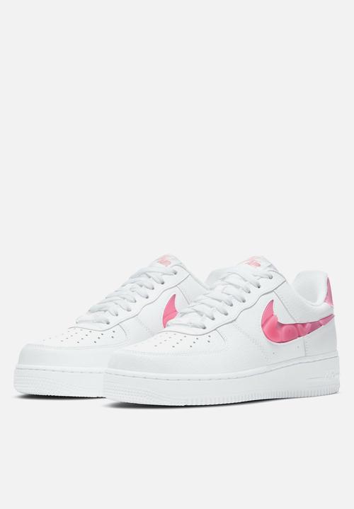 Nike - Air Force 1 '07 - white/sunset pulse-black-clear