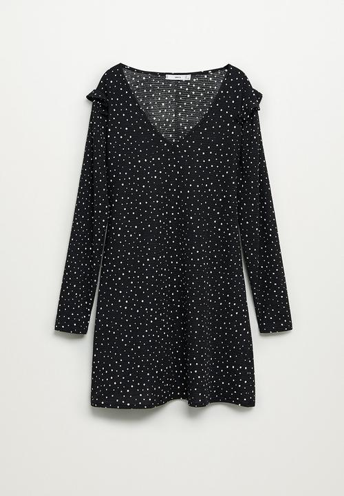 MANGO - Dress andra - black