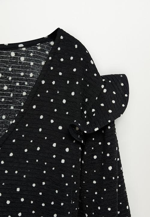 MANGO - Dress andra - black