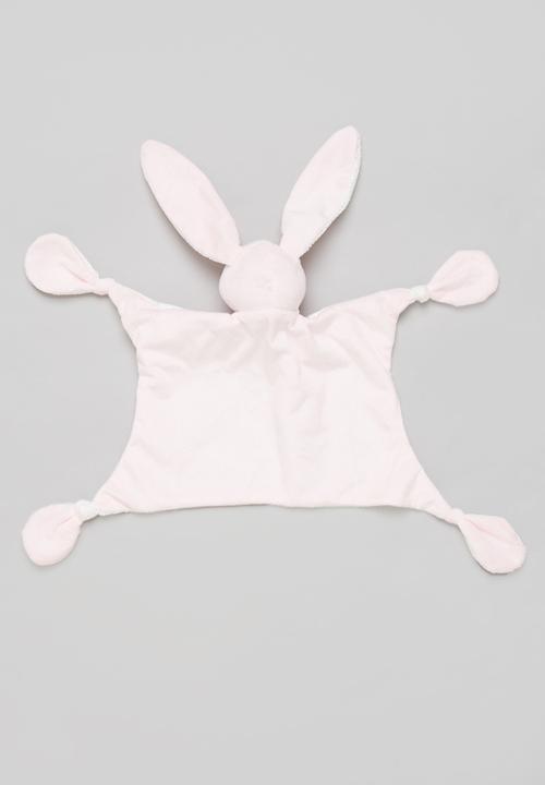 Pop Candy - Soft bunny toy - pink & white 