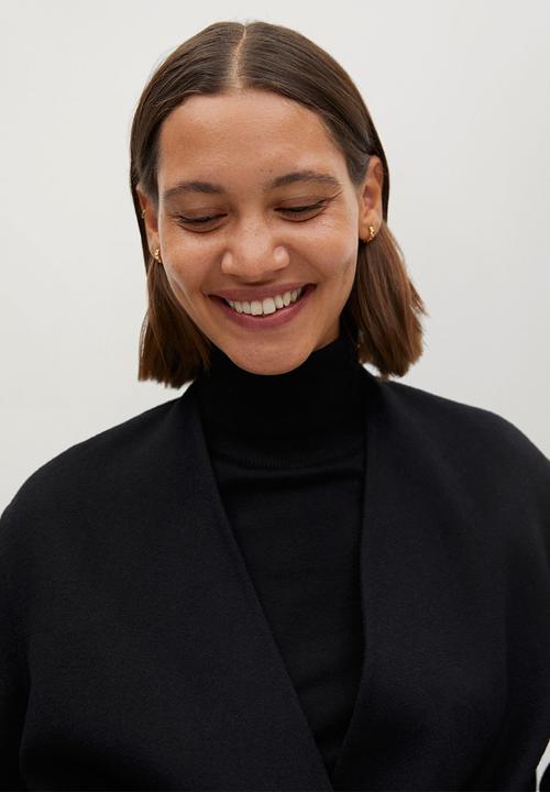 MANGO - Jacket martini - black