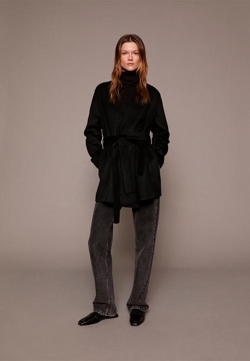 MANGO - Jacket martini - black