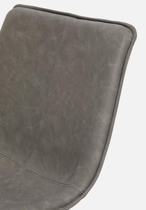 Sixth Floor - Luna lounge chair - charcoal