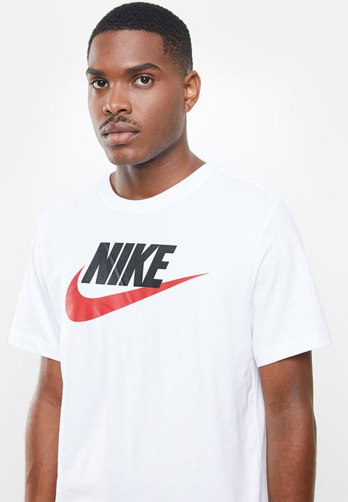 Nike - Nsw icon futura short sleeve tee - white 