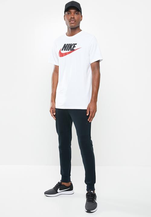 Nike - Nsw icon futura short sleeve tee - white 