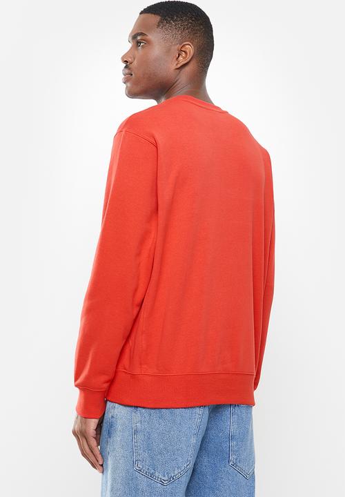 Nike - Nike sportswear club crew - red 