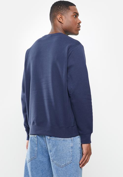 Nike - Nike sportswear club crew - navy 