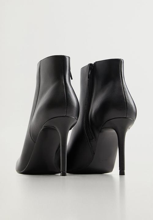 MANGO - Party ankle boot - black