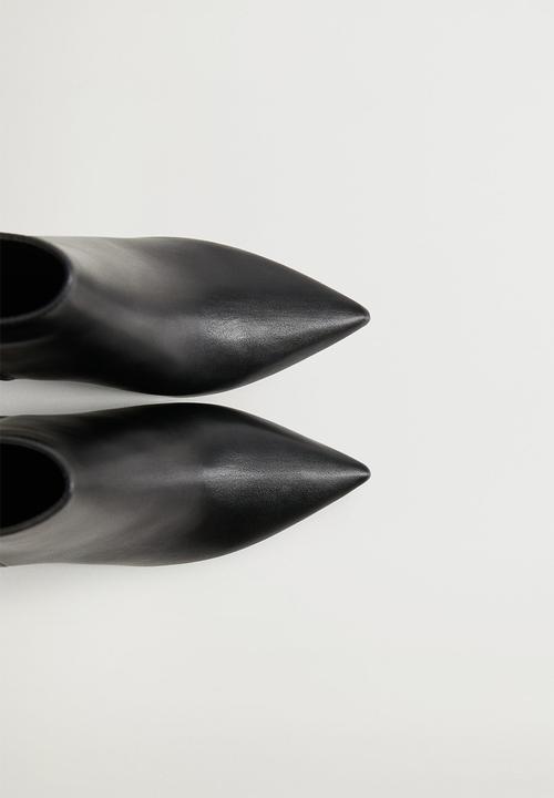 MANGO - Party ankle boot - black