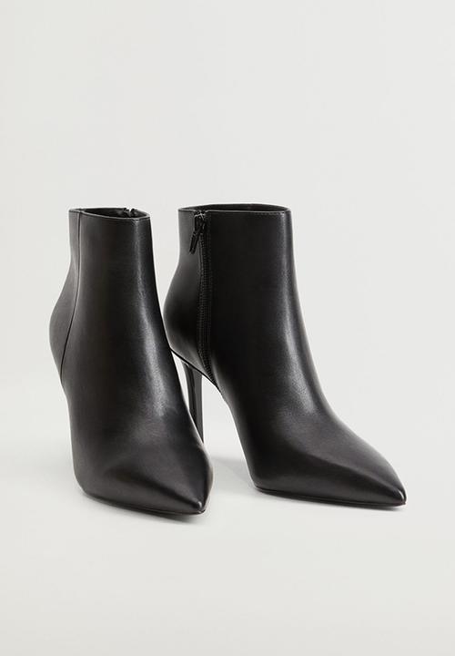 MANGO - Party ankle boot - black