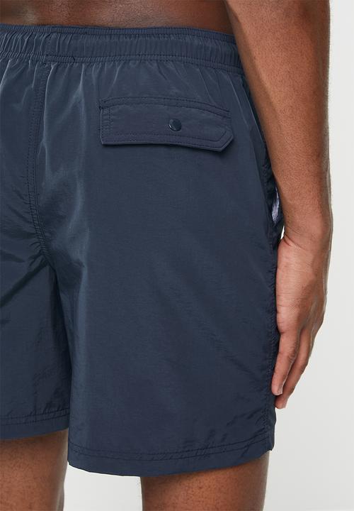 JEEP - Elasticated plain shorts - navy