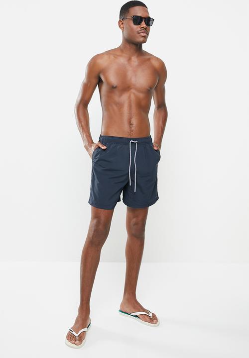JEEP - Elasticated plain shorts - navy