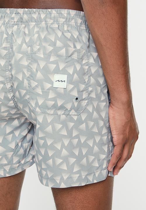 Factorie - Resort short - tri drift mini grey