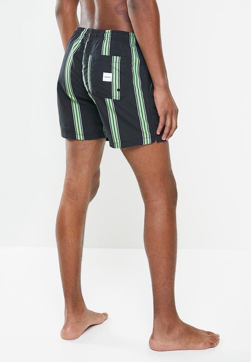 Factorie - Resort short - vert black