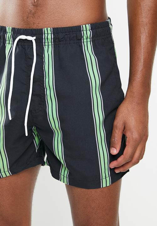 Factorie - Resort short - vert black