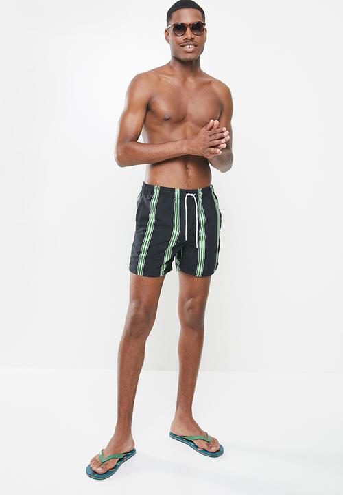 Factorie - Resort short - vert black