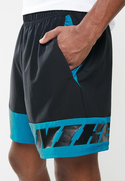 Nike - Nike 1 sc short - black & blue 