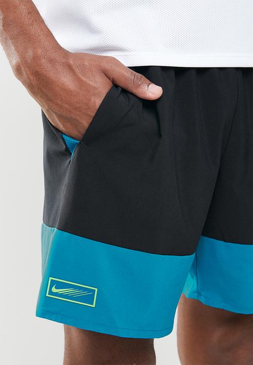 Nike - Nike 1 sc short - black & blue 
