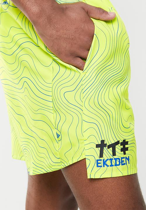 Nike - Nike ek challenger 7in short - yellow & blue 