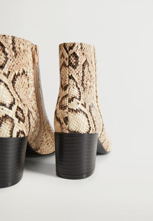 MANGO - Noona1 ankle boot - medium brown