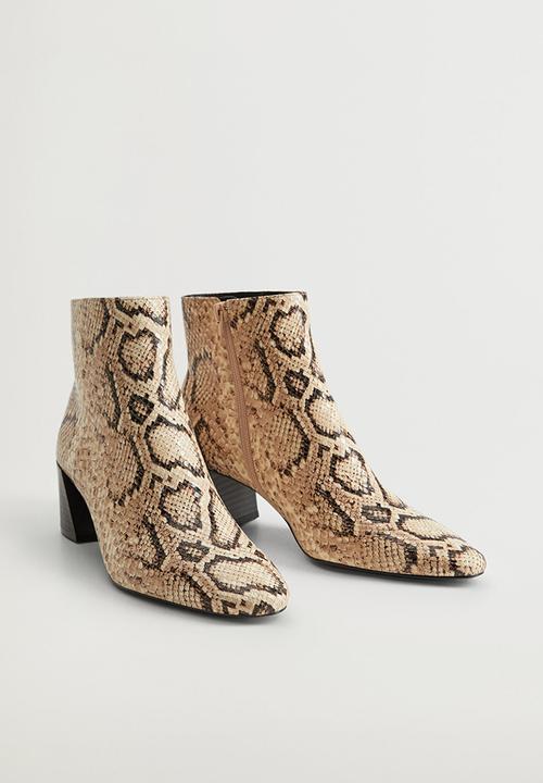 MANGO - Noona1 ankle boot - medium brown