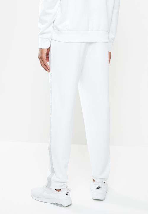 Nike - Nike air trackpant - white & grey 