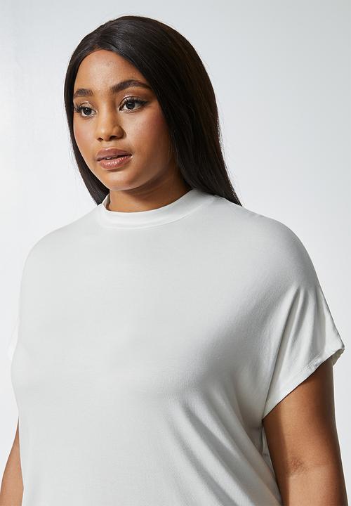 Superbalist - Grown on neck tee - white 