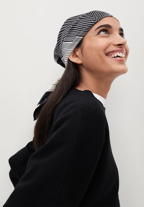 MANGO - Sweater skins - black
