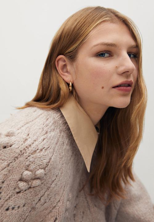 MANGO - Sweater skiper - beige
