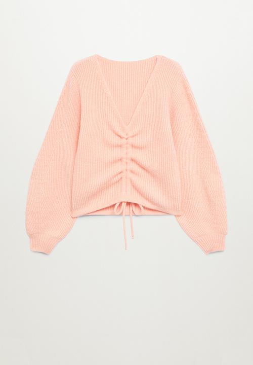 MANGO - Sweater frunchi - pink