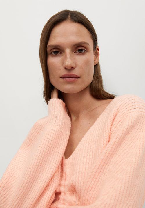 MANGO - Sweater frunchi - pink