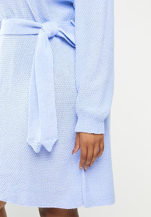 Glamorous - Curve blues dress - light blue
