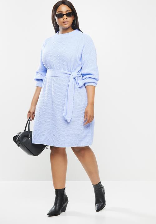 Glamorous - Curve blues dress - light blue