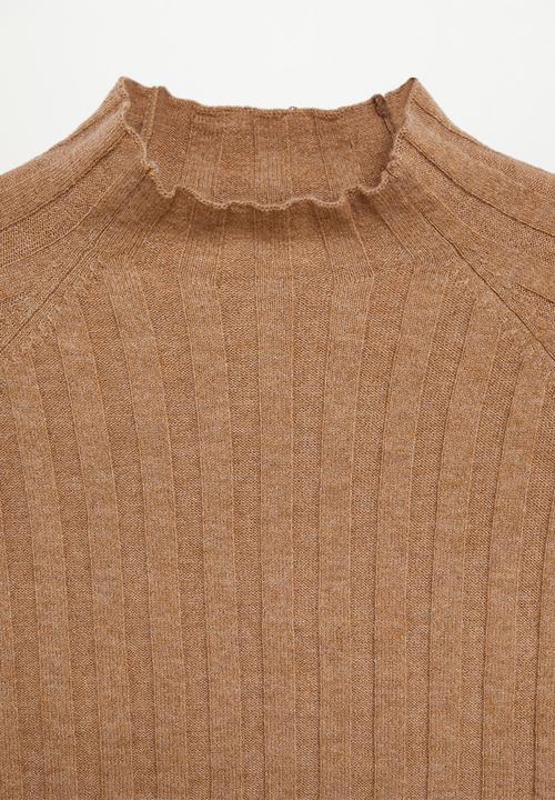 MANGO - Sweater flurry - brown