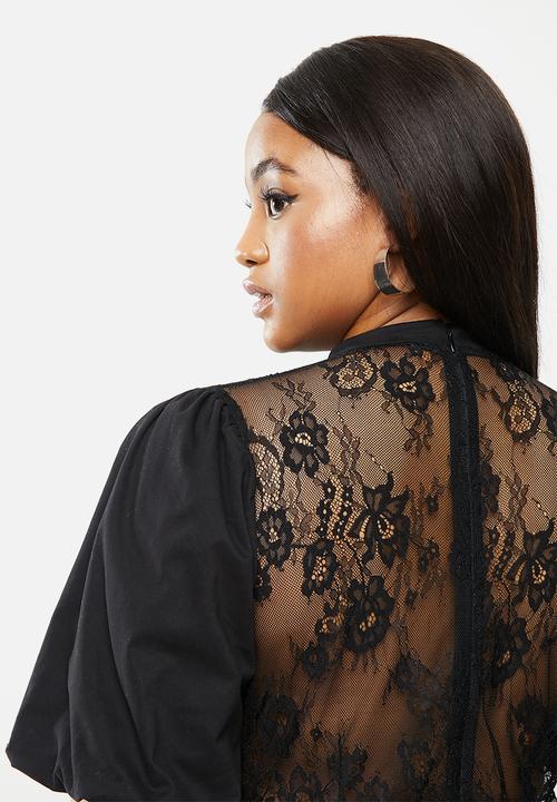 Glamorous - Plus oliver dress - black