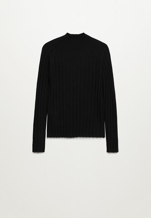 MANGO - Sweater flurry - black