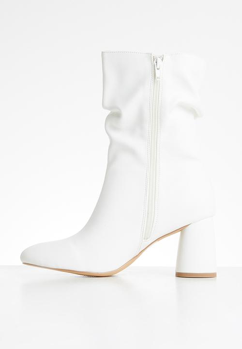 Public Desire - Marshmallow boot - white